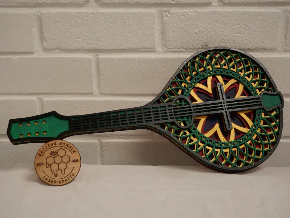 String Instrument Multi Layer - Wooden