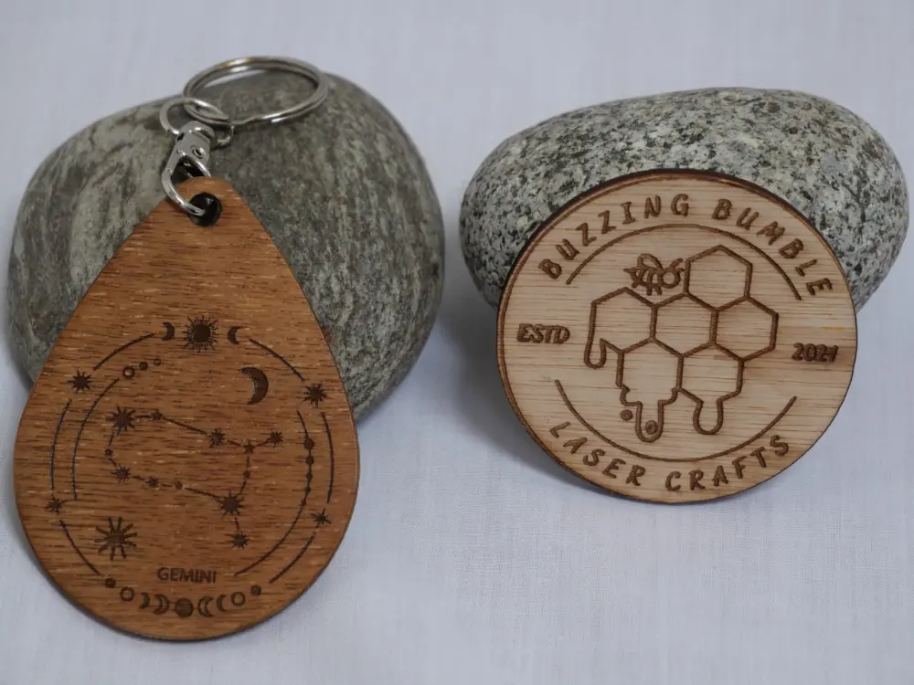 Star Sign Constellation - Keyring Gemini
