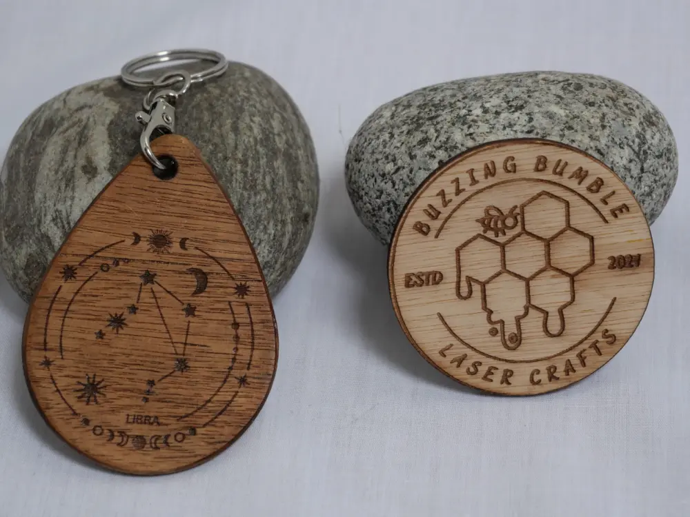 Star Sign Constellations Key Ring- Libra