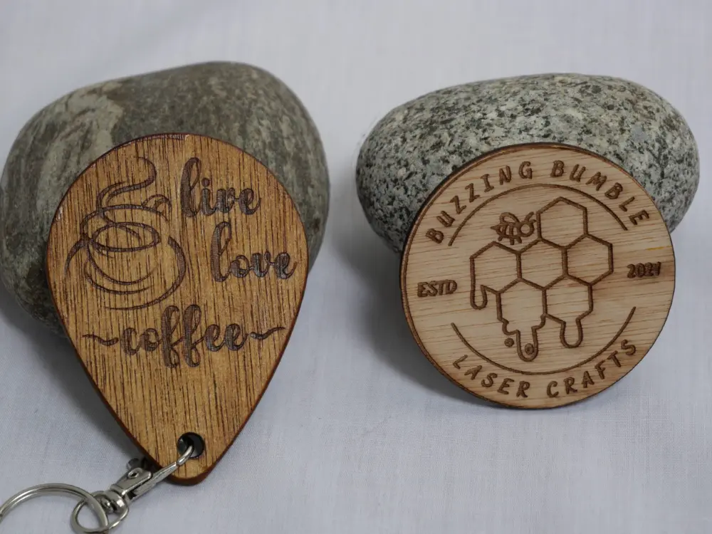 Live Love Coffee Key ring