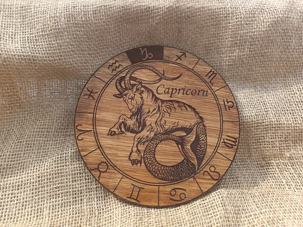 Capricorn Star Sign Plaque (edit)