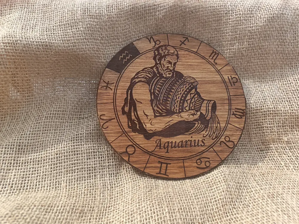 Aquarius Star Sign Plaque (edit)