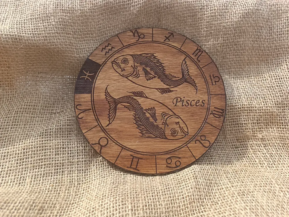 Pisces - Star Sign Coaster