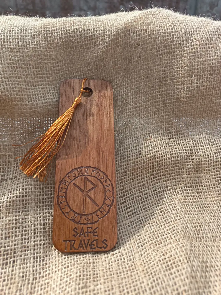 Rune Bookmark - Safe Travels