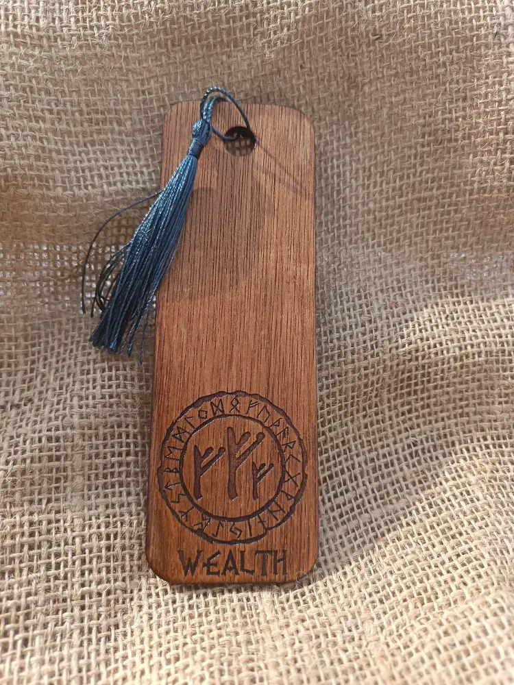 Rune Bookmark - Wealth