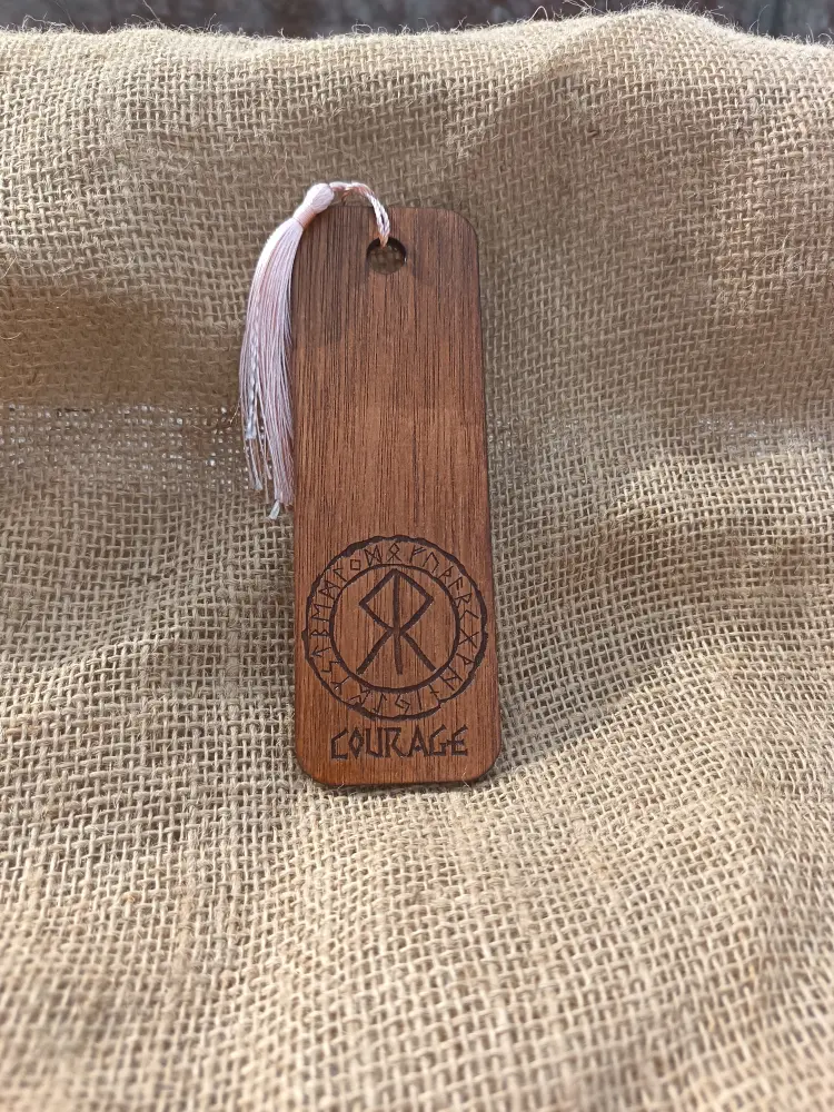 Rune Bookmark - Courage