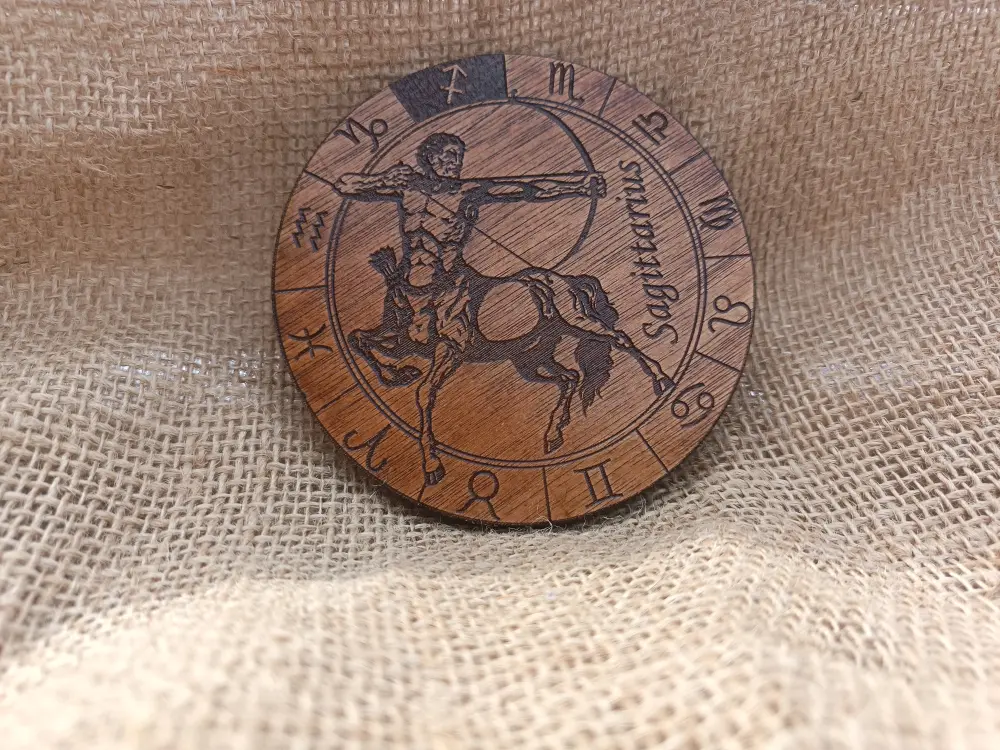 Sagittarius Star Sign Coaster