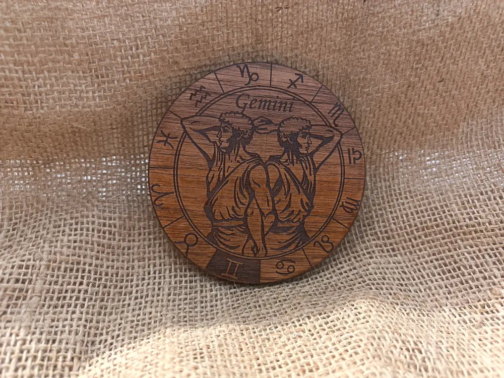 Gemini Star Sign Coaster