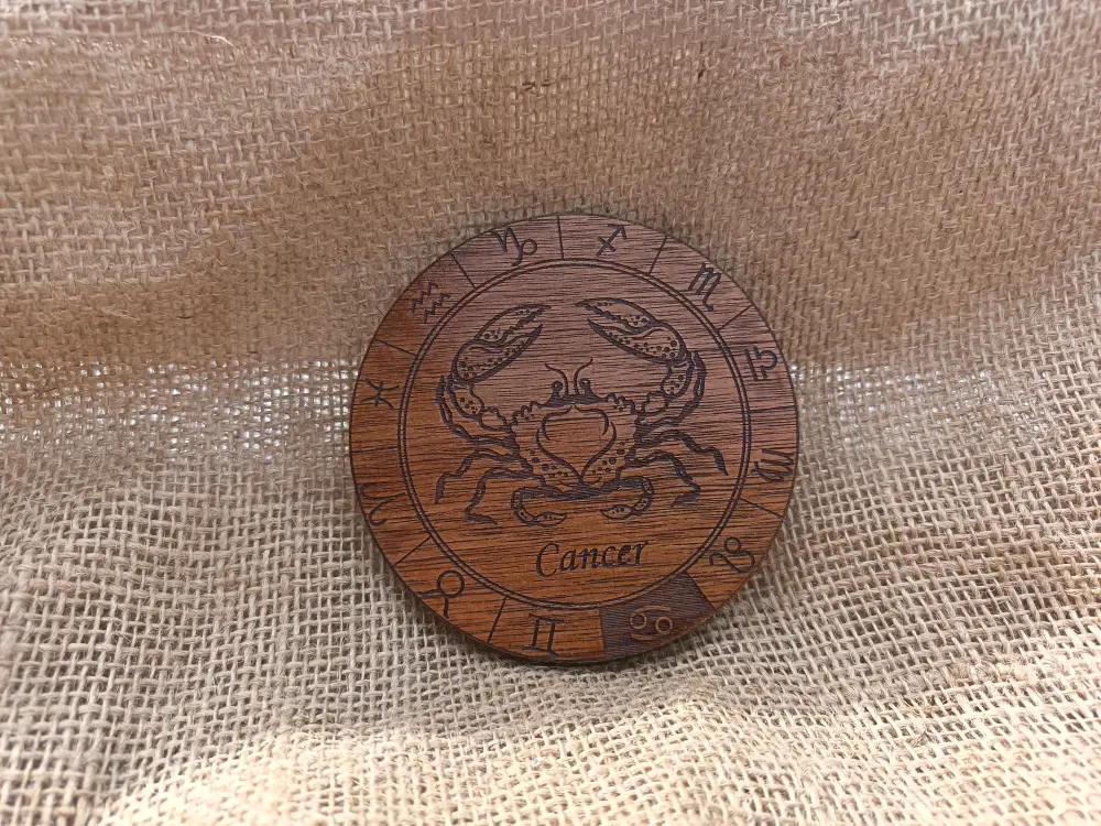 Cancer Star Sign Coaster
