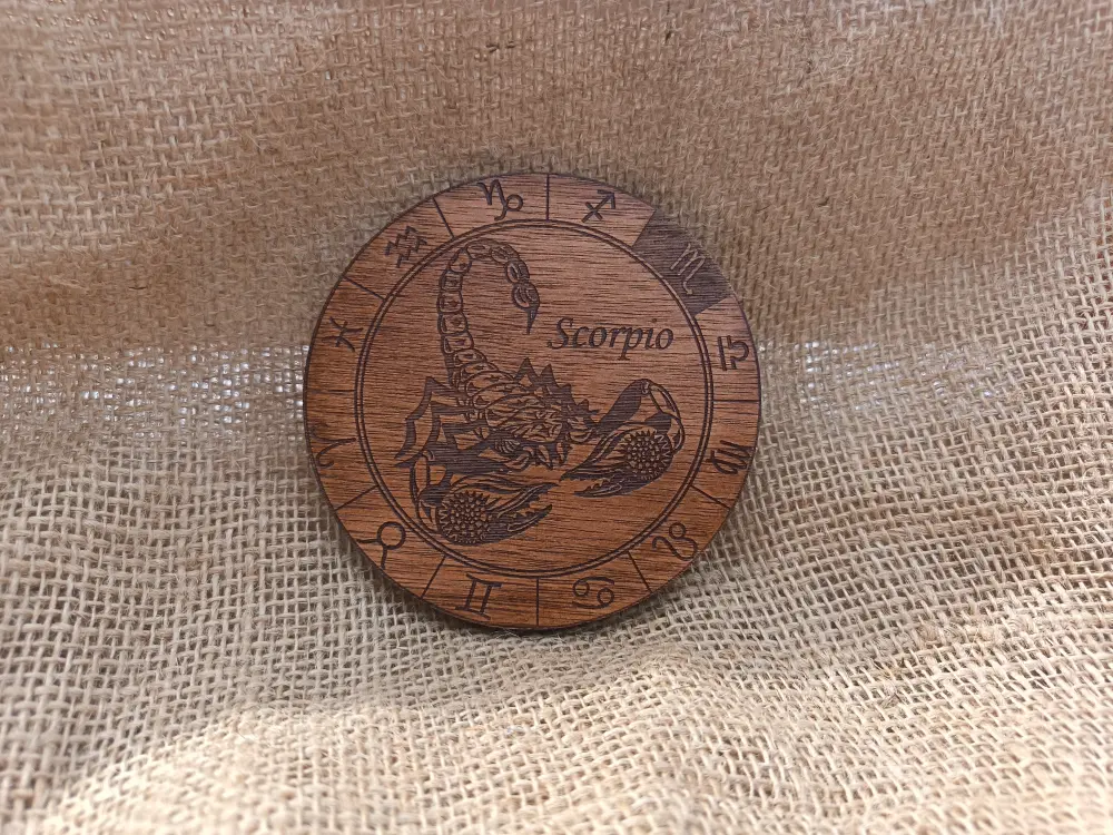 Scorpio Star Sign Coaster