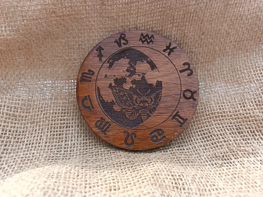 Moon & Butterfly Coaster