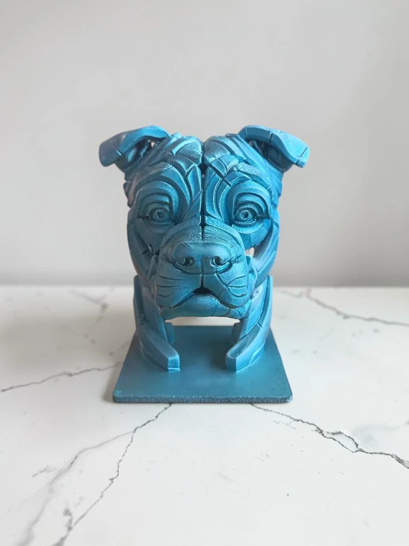 Staffie Rock Statue