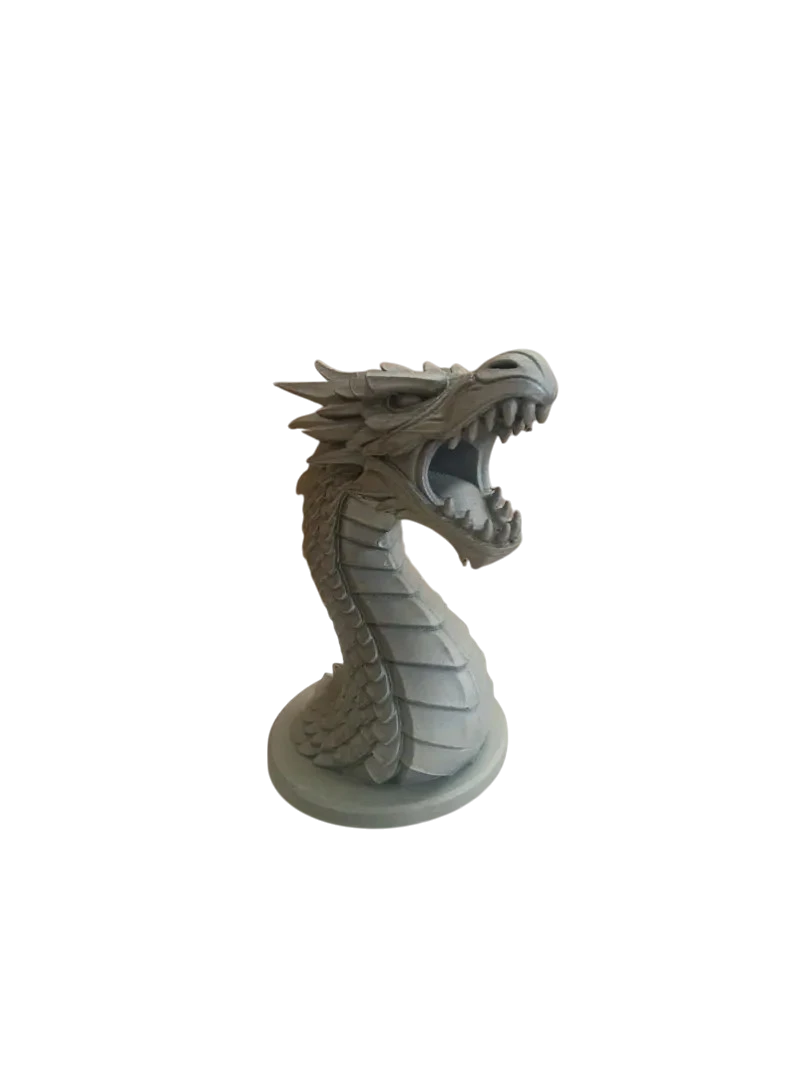 3D Dragon Bust