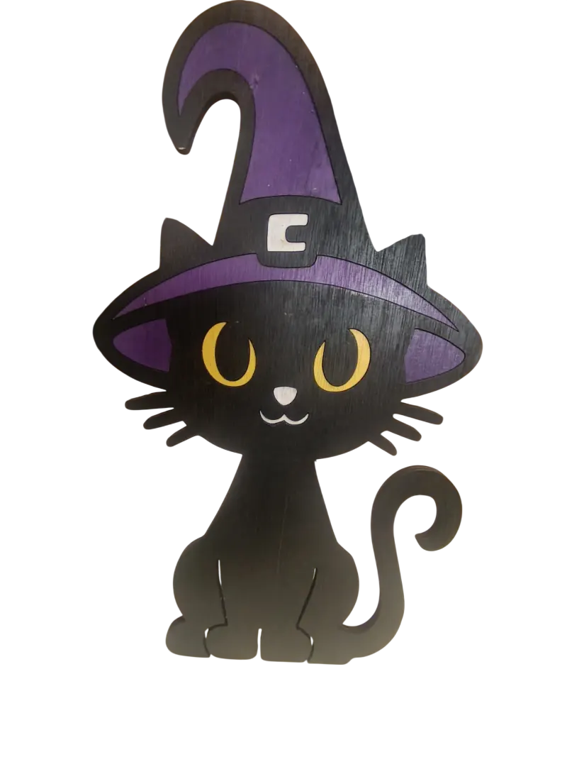 Halloween Cat Display